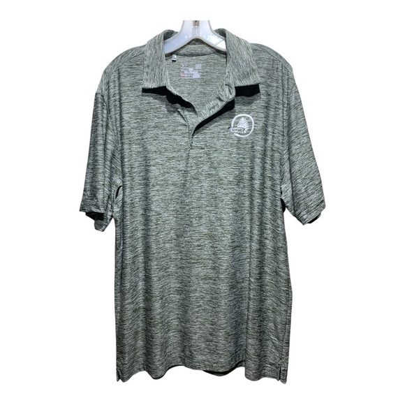 Under Armour Heathered Golf Polo With 50th Anniversary Logo - Picture 1 of 4